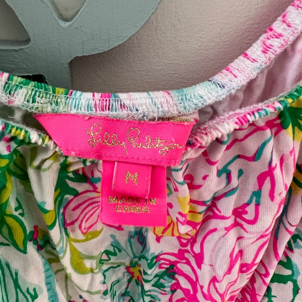 Lilly Pulitzer skort romper size medium.